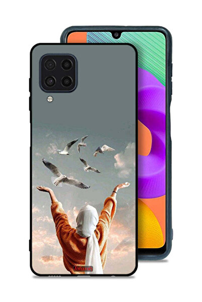 Tolwak Samsung Galaxy M22 Protective Case Cover Birds Flying