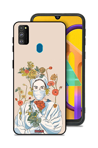 Tolwak غطاء حماية لهاتف سامسونج جالاكسي M30s بتصميم ممرضة فنية