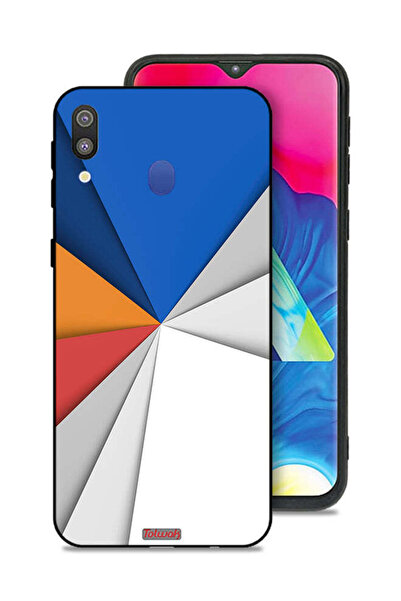 Tolwak غطاء حماية لهاتف Samsung Galaxy M20 مصنوع من مادة مطابقة للفن التجريدي
