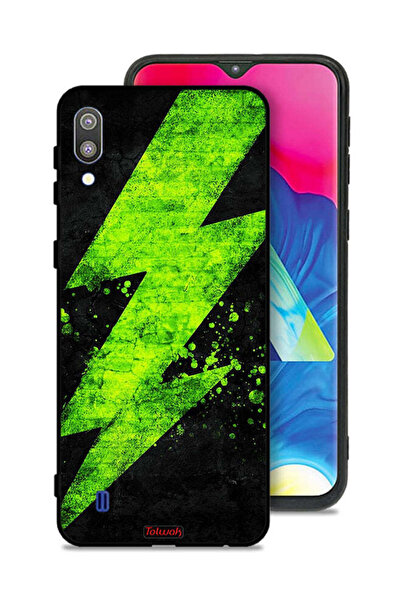 Tolwak Samsung Galaxy M10 Protective Case Cover Electric Pattern