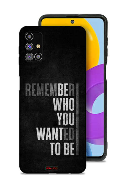 Tolwak غطاء حماية لهاتف سامسونج جالكسي M31s تذكر من أردت أن تكون