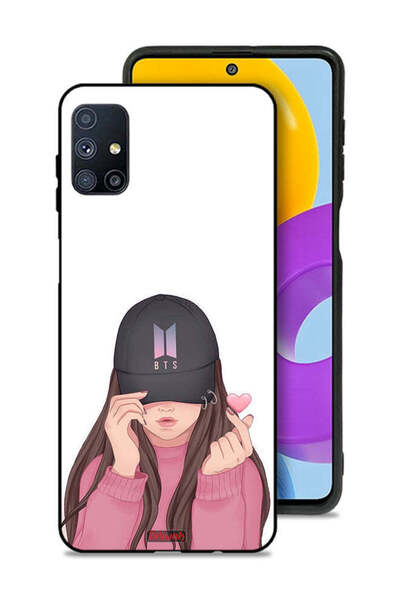 Tolwak غطاء حماية لهاتف سامسونج جالكسي M51، فتاة تلتقط الصور