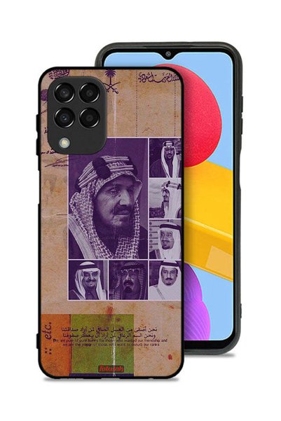 Tolwak غطاء حماية لهاتف سامسونج جالكسي M33 - صور قديمة لملوك السعودية