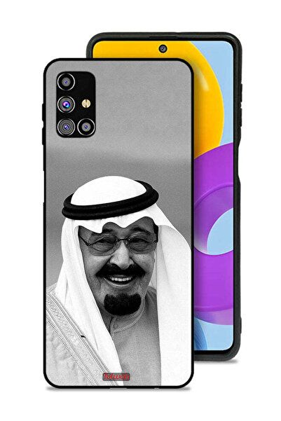 Tolwak غطاء حماية لهاتف سامسونج جالكسي M31s صورة الملك عبد الله مبتسمًا