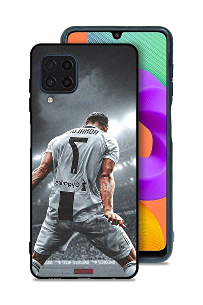 Tolwak غطاء حماية لهاتف سامسونج جالكسي F22 بشعار احتفال كريستيانو رونالدو