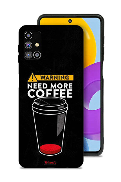 Tolwak غطاء حماية لهاتف Samsung Galaxy M31s - هل تحتاج إلى المزيد من القهوة؟