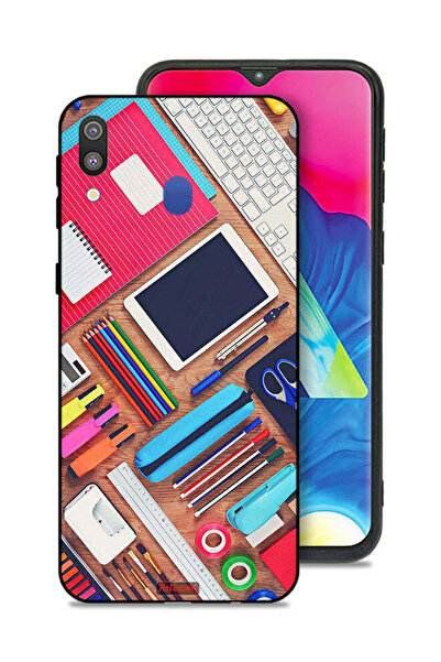 Tolwak غطاء حماية لهاتف سامسونج جالاكسي M20 بتصميم فتاة هوبي ديسك