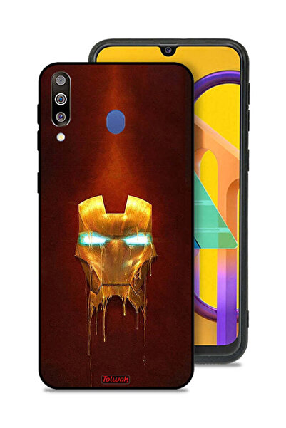 Tolwak غطاء حماية لهاتف سامسونج جالاكسي M30 من Iron Man Marvel Comics