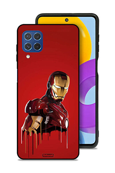 Tolwak غطاء حماية لهاتف سامسونج جالاكسي F62 برسومات الرجل الحديدي
