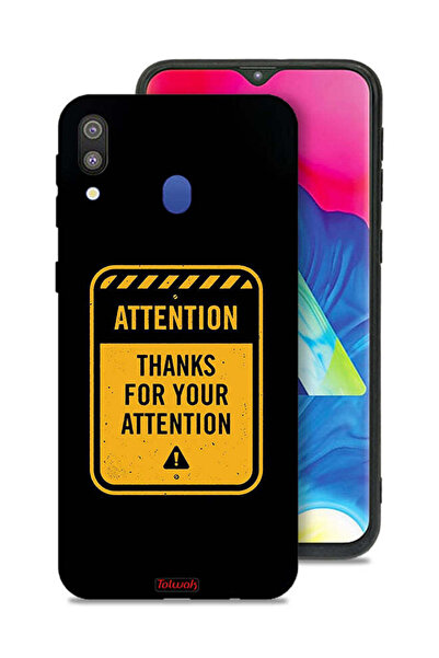 Tolwak غطاء حماية لهاتف Samsung Galaxy M20 شكرًا على الاهتمام