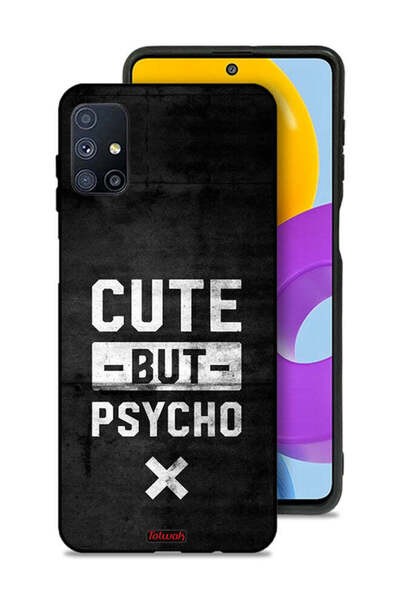 Tolwak Samsung Galaxy M51 Protective Case Cover Cute But Psycho