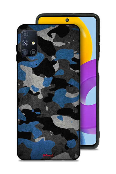 Tolwak Samsung Galaxy M51 Protective Case Cover Camouflage Pattern