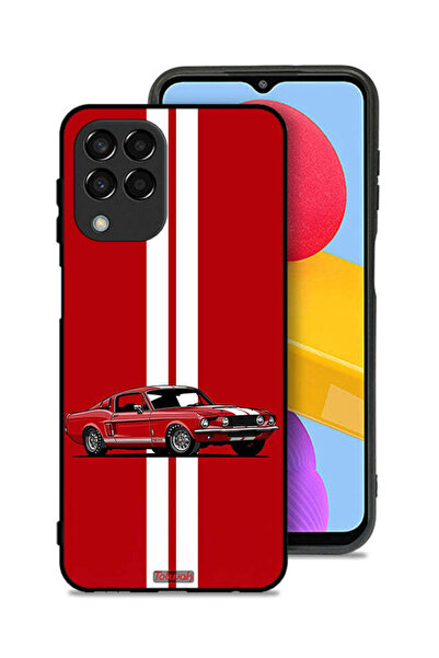 Tolwak غطاء حماية لهاتف Samsung Galaxy M33 بتصميم سيارة كلاسيكية تجريدية