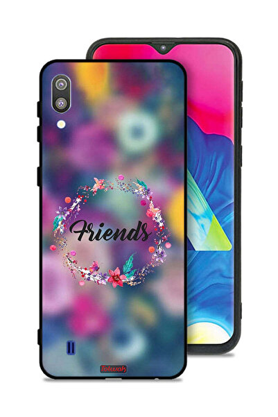 Tolwak غطاء حماية لهاتف سامسونج جالاكسي M10 بتصميم خاتم أصدقاء الزهور