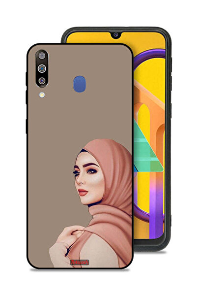 Tolwak Samsung Galaxy M30 Protective Case Cover Beautiful Hijab Girl