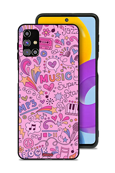Tolwak غطاء حماية لهاتف سامسونج جالاكسي M31s - علامات موسيقية