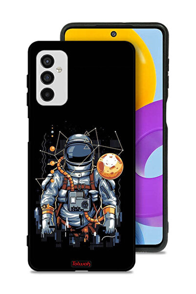 Tolwak Samsung Galaxy M52 5G Protective Case Cover Astronaut Abstract Art