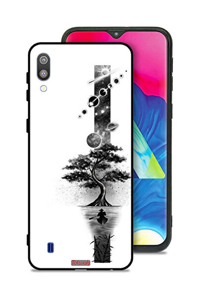 Tolwak غطاء حماية لهاتف Samsung Galaxy M10 بتصميم فن الأرض والفضاء