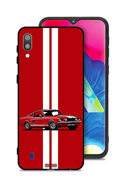 Tolwak Samsung Galaxy M10 Protective Case Cover Vintage Car Abstract Art