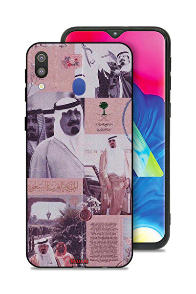 Tolwak غطاء حماية لهاتف سامسونج جالكسي M20 - ملصق الملك عبدالله العتيق