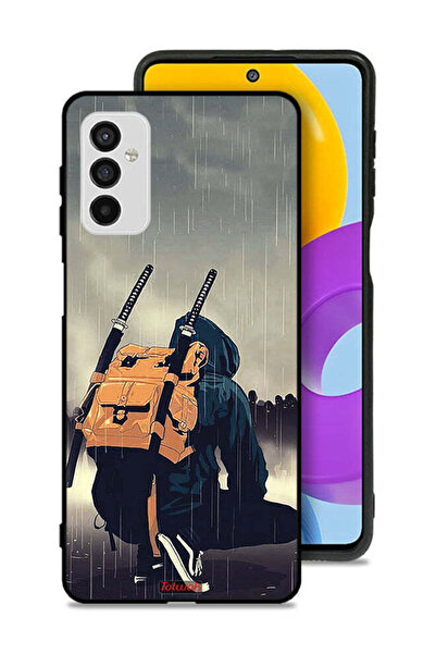 Tolwak غطاء حماية لهاتف سامسونج جالاكسي M52 5G، رسمة سيف ساموراي الرقمية