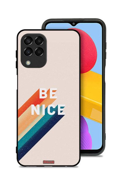Tolwak Samsung Galaxy M33 Protective Case Cover Be Nice