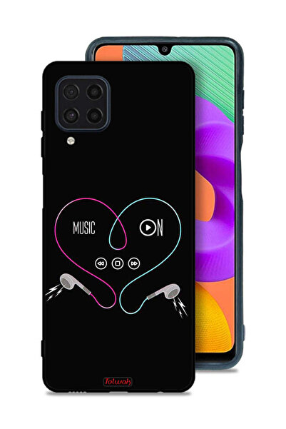 Tolwak غطاء حماية لهاتف Samsung Galaxy M32 4G مع موسيقى