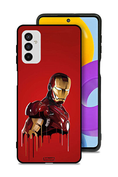 Tolwak غطاء حماية لهاتف سامسونج جالاكسي M52 5G برسومات الرجل الحديدي
