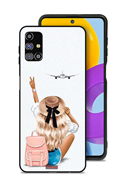 Tolwak غطاء حماية لهاتف سامسونج جالاكسي M31s - فتاة تحب السفر