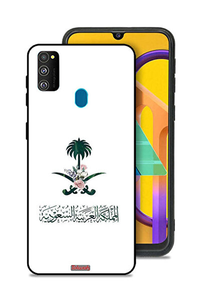 Tolwak غطاء حماية لهاتف سامسونج جالكسي M30s - علامة زهور المملكة العربية السع...