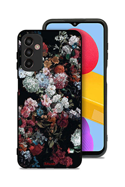 Tolwak غطاء حماية لهاتف سامسونج جالاكسي F23 بنقشة ورود عتيقة