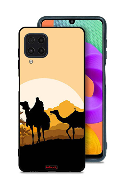 Tolwak غطاء حماية لهاتف سامسونج جالكسي F22 برسومات جمال في الصحراء