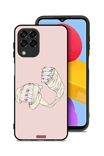 Tolwak غطاء حماية لهاتف سامسونج جالاكسي M33 بتصميم فن المقاتل