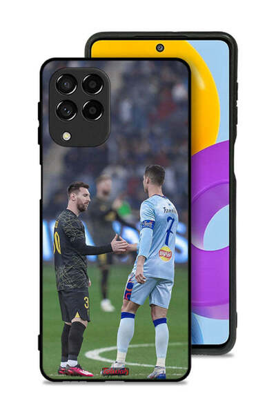 Tolwak غطاء حماية لهاتف سامسونج جالاكسي M53 ميسي ورونالدو