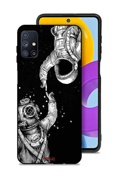 Tolwak غطاء حماية لهاتف سامسونج جالكسي M51 - رواد فضاء
