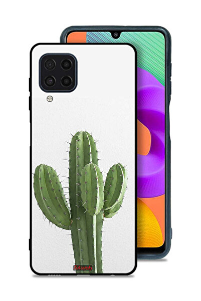 Tolwak غطاء حماية لهاتف سامسونج جالاكسي F22 بنقشة نبات الصبار