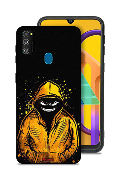 Tolwak غطاء حماية لهاتف سامسونج جالاكسي M30s برسومات مارشميلو بوي