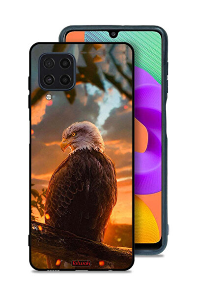 Tolwak Samsung Galaxy M32 4G Protective Case Cover Eagle
