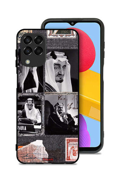Tolwak غطاء حماية لهاتف سامسونج جالاكسي M33، ملصق الملك فيصل العتيق