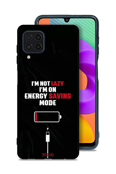 Tolwak غطاء حماية لهاتف سامسونج جالاكسي M32 4G أنا لست كسولاً، أنا في وضع توف...