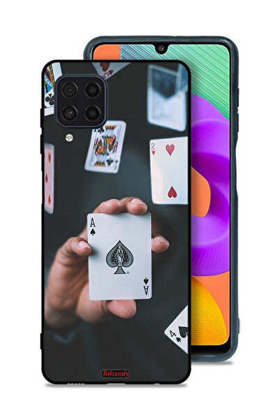 Tolwak Samsung Galaxy M32 4G Protective Case Cover Cards