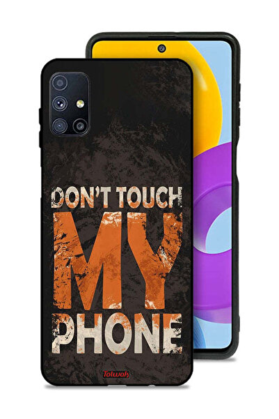 Tolwak Samsung Galaxy M51 Protective Case Cover Do Not Touch My Phone