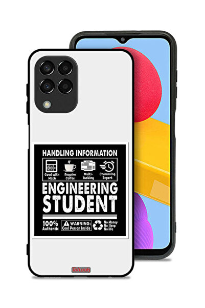 Tolwak غطاء حماية لهاتف سامسونج جالاكسي M33 - ملصق طالب هندسة