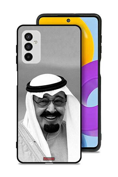 Tolwak غطاء حماية لهاتف سامسونج جالاكسي M52 5G صورة الملك عبد الله مبتسمًا