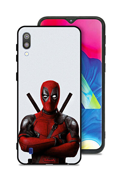 Tolwak غطاء حماية لهاتف سامسونج جالاكسي M10 بتصميم Deadpool