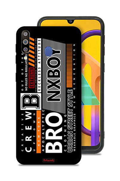 Tolwak Samsung Galaxy M30 Protective Case Cover Urban Street Style
