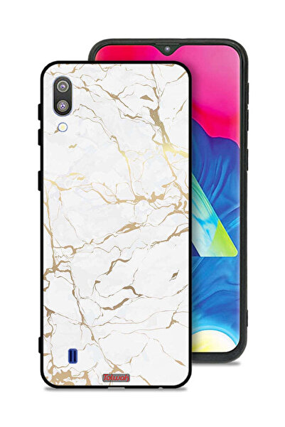 Tolwak غطاء حماية لهاتف سامسونج جالاكسي M10 بنمط رخامي