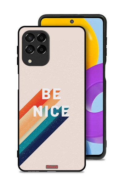 Tolwak Samsung Galaxy M53 Protective Case Cover Be Nice