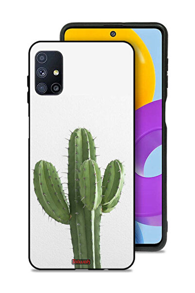 Tolwak غطاء حماية لهاتف سامسونج جالاكسي M51 بنقشة نبات الصبار