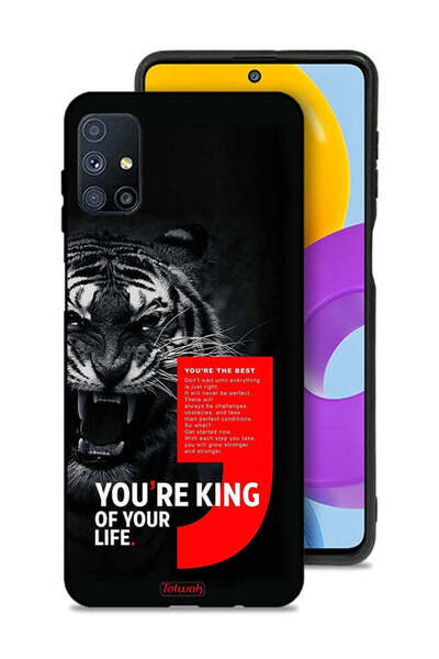 Tolwak غطاء حماية لهاتف سامسونج جالكسي M51 أنت ملك حياتك